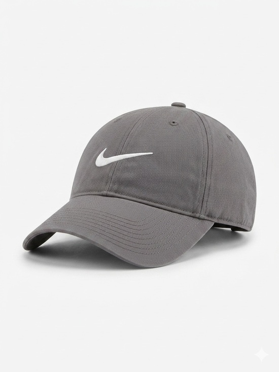 Nike Other - Nike Grey Cap with White Swoosh